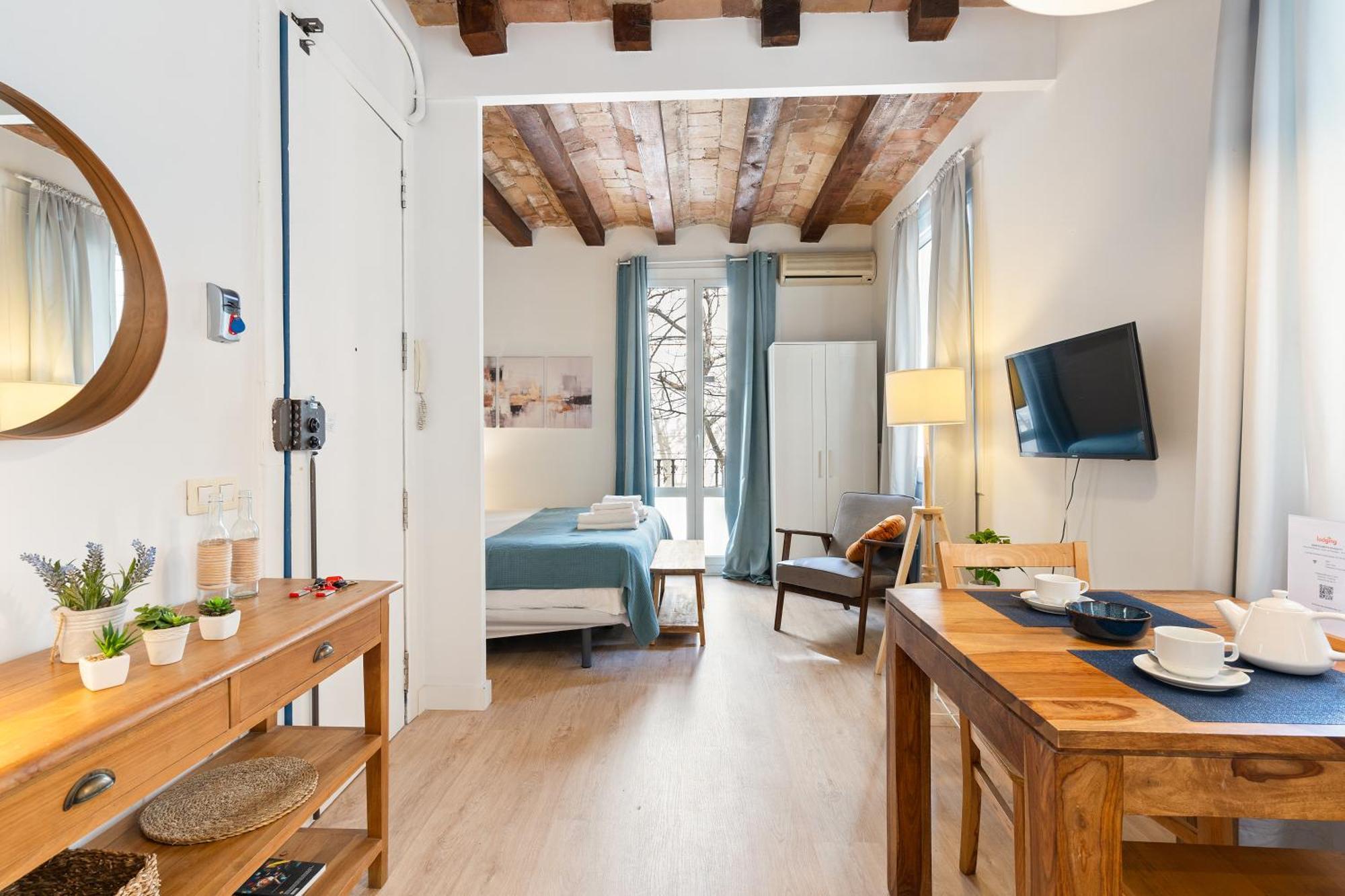 Lodging Apartments Beach Studio P1 Barcelona Exteriör bild